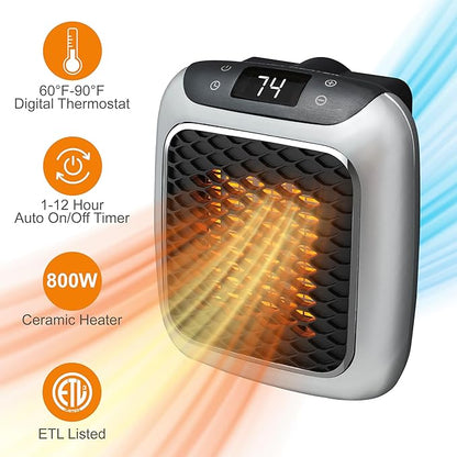 Ontel Handy Heater Turbo Heat 800W - Portable and Efficient